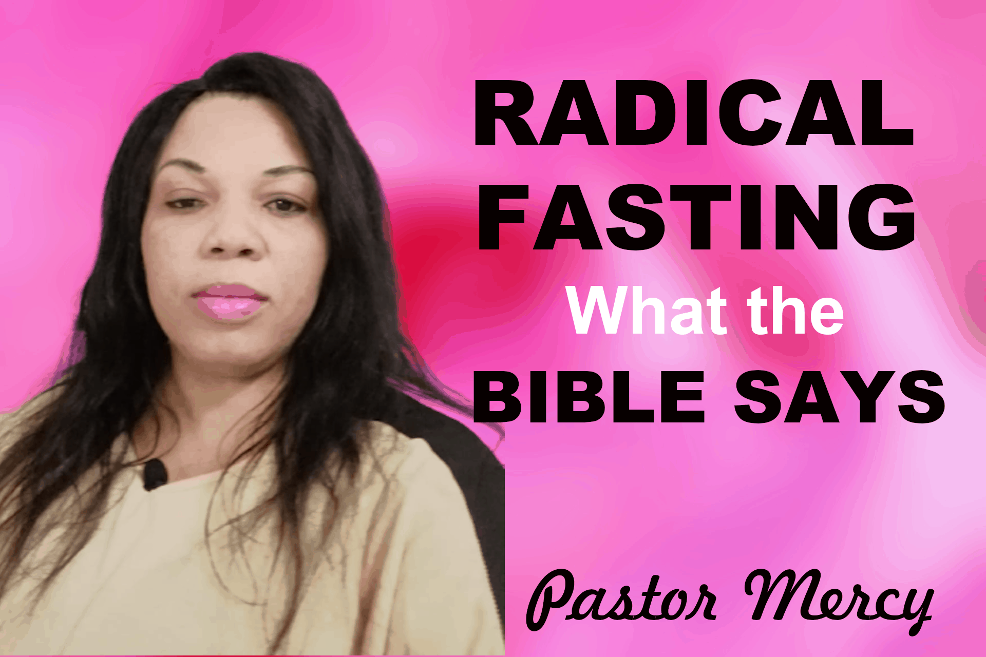 Radical Fasting: What the Bible Says