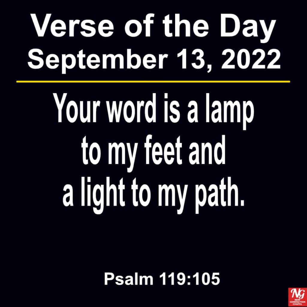 September 13th 2022 Bible Verse
