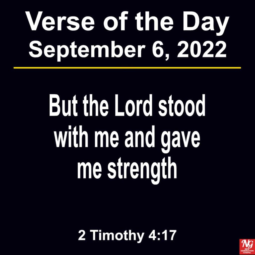 September 6th 2022 Bible Verse